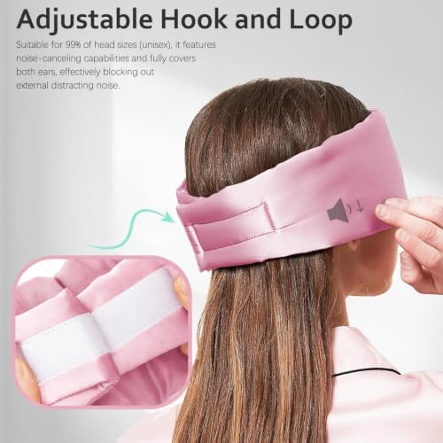 Soft Sleep Mask, Blackout Eye Mask for Side Sleepers for Women Men - Image 5
