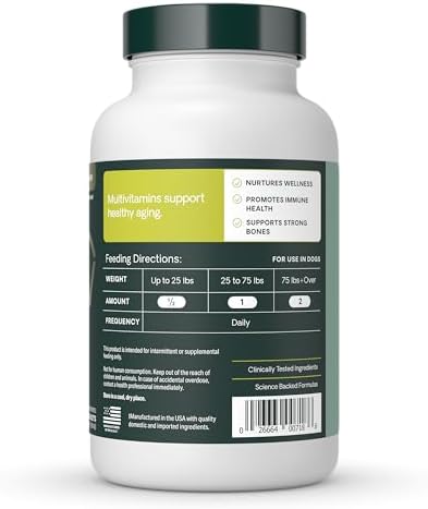 VetriScience Senior 27+ Active Health Chewable Tablets, Veggie, 60 Count - Image 5
