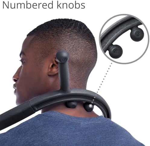 Body Back Buddy Elite Back Massager & Neck Massager for Pain Relief, Black - Image 4