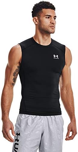 Under Armour Men's HeatGear Compression Sleeveless T-Shirt by UnderArmour