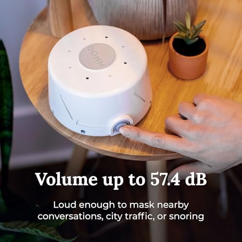 Yogasleep Dohm Classic (2 Pack) The Original White Noise Sound Machine, Soothing Natural Sounds from a Real Fan, Sleep Therapy for Adults & Baby, Noise Cancelling for Office Privacy & Meditation - Image 3