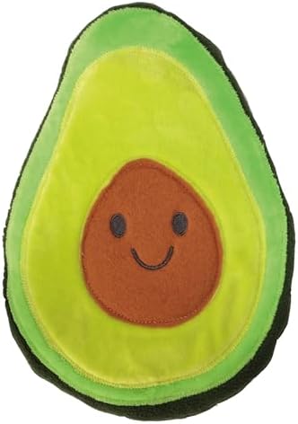 GAMAGO Eco-Friendly Heatable Huggable Avocado 11 Inch - Microwave Heating Pad Plush, Freezable Stuffed Animal, Lavender Gift for Kids and Adults by AQUARIUS