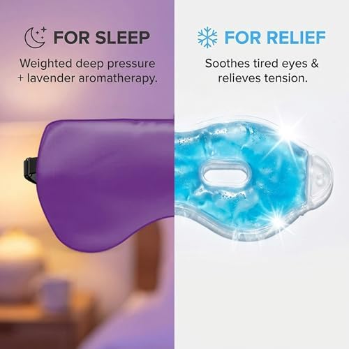 ASUTRA Silk Eye Pillow for Sleep, Purple - Filled w/Lavender (One Size) - Image 5