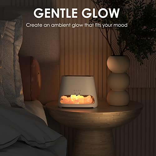 SALKING 2-in-1 Himalayan Salt Lamp & Essential Oil Diffuser for Home, 150ml - Image 5