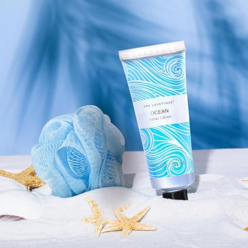Spa Luxetique Gifts for Women, 6 Pcs Ocean Spa Gift Sets Includes Body Lotion, Hand Cream, Self Care Bath Set, Birthday Day Gifts for Women - Image 5