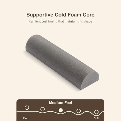 Massage Half Round Bolster Pillow 21.5" L X 6" W - Image 4