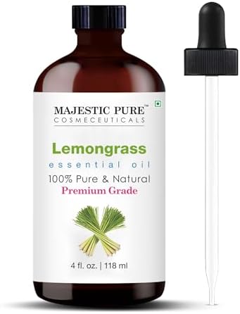 Majestic Pure Lemongrass Essential Oil for Diffuser - 4 Fl Oz by BeautyandPersonalCare