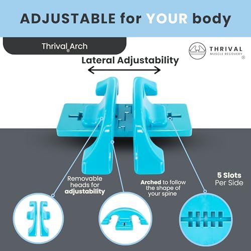 Thrival Arch Back Stretcher, Psoas Muscle Release Tool, Blue - Image 3