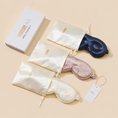 ZIMASILK Adjustable 3D 22 Momme 100% Mulberry Silk Sleep Mask - Image 7