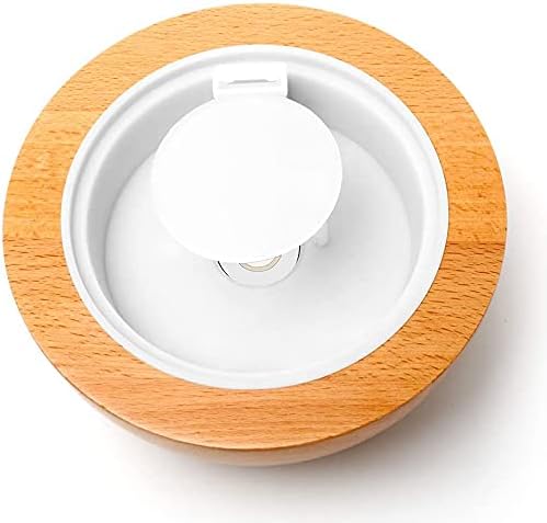 Glass Aromatherapy Essential Oil Diffuser, 200ml Natural Wood Base - Image 5