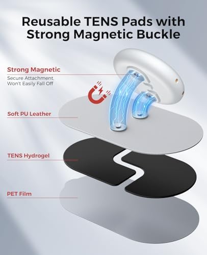 Wireless TENS Unit, Muscle Stimulator for Pain Relief, U8PRO TENS Machine - Image 5