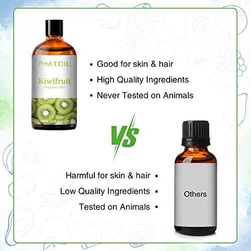 PHATOIL Kiwifruit Fragrance Oil for Diffuser Aromatherapy 3.38FL.OZ - Image 4