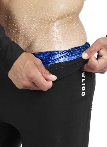 Kewlioo Pro Men's Heat Trapping Sauna Suit For Men, Sauna Long Sleeve Sauna Shirt for Gym, Workouts - Image 4