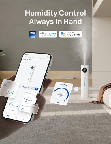 DREO 11L Smart Humidifier Large Room 700 ft², Humidifiers for Bedroom, 100H - Image 4