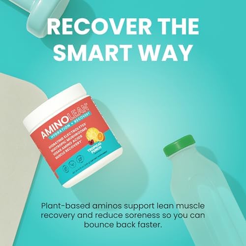 AminoLean Recovery Electrolytes Powder with Vegan BCAA + EAA Amino Acids - Image 5
