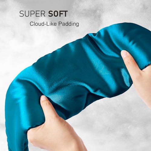 LitBear Silk Sleep Mask for Side Sleeper, Eye Mask Sleeping for Women Men - Image 2