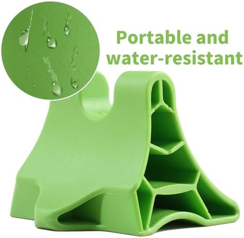 Trigger Point Massage Tool, Handheld Deep Tissue Manual Massager for Neck, Back, Shoulders & Feet, 3-Edge Pressure Point Design, Portable (Green) - Image 3