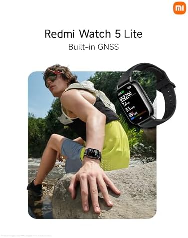XIAOMI Redmi Watch 5 Lite Global 1.96" Amoled Up to 18 Days Battery GNSS Dual Mic 150+ Workout Modes 5ATM Water Resistance Heart Rate Sensor (Black) - Image 6