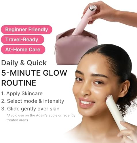 medicube Mini Booster Pro Plus - Portable Facial Device for Radiance, Pink - Image 7