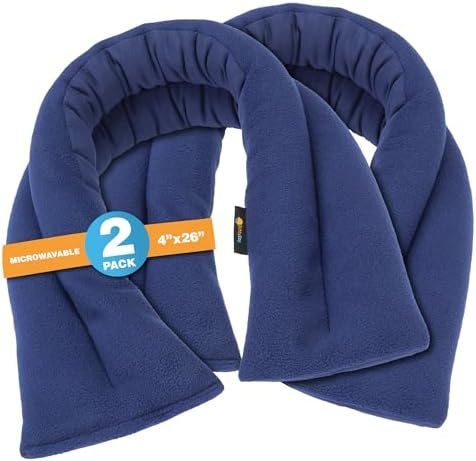 SunnyBay Heating Pad, Neck and Shoulder Wrap, 26x4 inch, 2 Pack by SunnyBay
