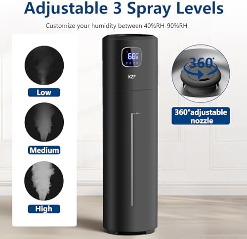 KZF 9L Humidifiers for Bedroom Large Room - Image 4