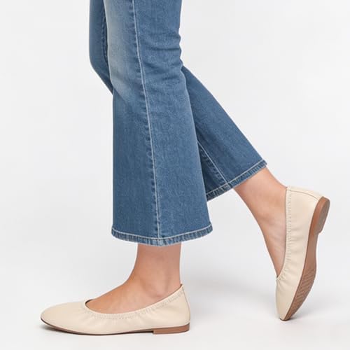 LM Women's Ballet Flats Round Toe Slip On Flats Shoes Casual Dress Shoes Foldable Portable Travel Ballet Flat - Image 6