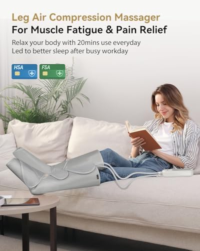 FIT KING Air Compression Leg Massager Foot Calf Compression Boots, Mom Gift - Image 2