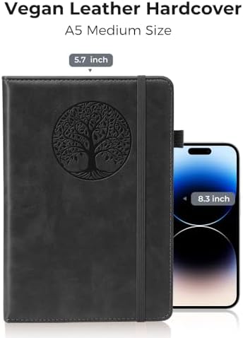 BIYUNRO Leather Journal, Writing Notebook for Women Men - Image 5