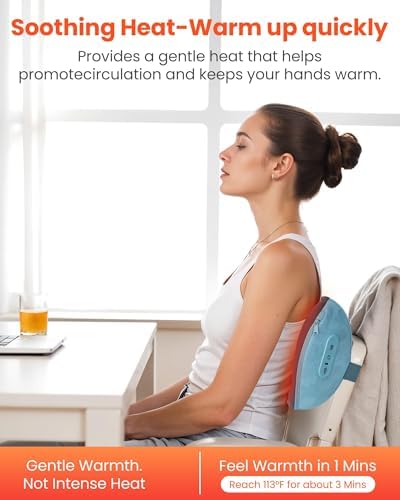 Cordless Shiatsu Neck & Back Massager with Heat,3D Kneading for Pain Relief - Image 4