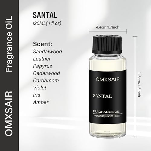 Santal-Inspired Diffuser Oil & Home Luxury Fragrance Scents - 120ml/4 fl oz - Image 2