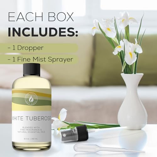 Aroma Country White Tuberose Luxury Diffuser Oil Refill (8.5 Fl Oz) - Image 6