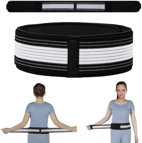 Waist Belt Sacroiliac Hip Belt, Lumbar Support Sciatica Pain Relief, Sacroiliac SI Joint - Lower Back Support Brace for Women and Men, Non-Slip and Adjustable & Breathable Back Pain Relief by KkaFFeHealth