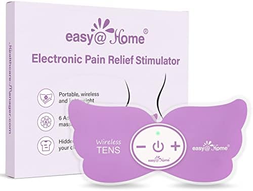 Easy@Home Wireless TENS Unit - Electronic Pain Relief Stimulator by EasyHome