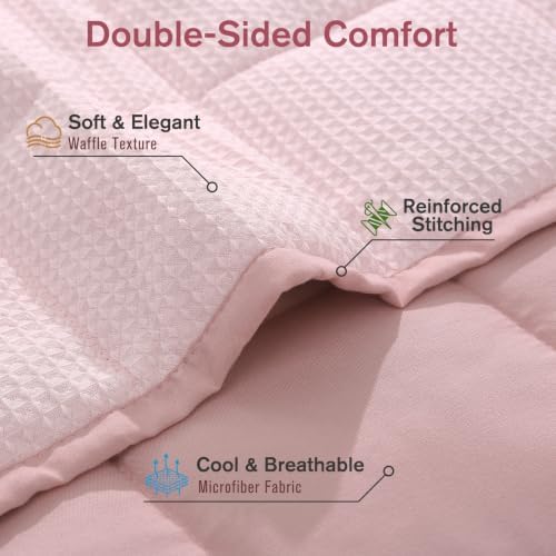 Topblan Cooling Weighted Blanket for Adults, 20lbs 60 x 80 for Summer - Image 4