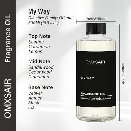 My Way Hotel Diffuser Oil & Home Luxury Fragrance Scents - 500ml/16fl oz - Image 2