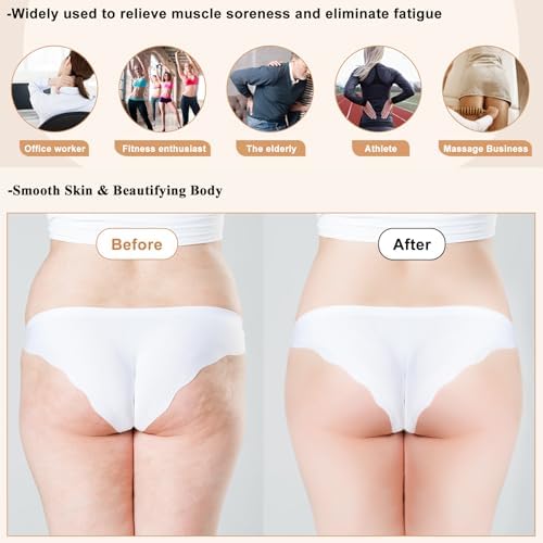 4Pcs Wood Therapy Massage Tools Lymphatic Drainage Massager Wooden Massager Body Sculpting Tools for Maderoterapia,Anti-Cellulite,Pain Relief(4-in-1 Massager) - Image 7