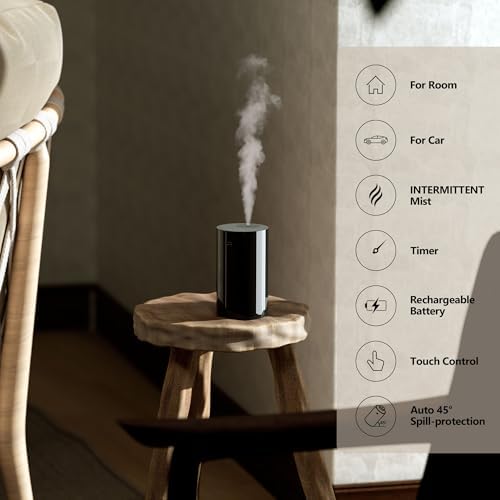 Airversa AN8 Waterless Essential Oil Diffuser Starter Kit, White - Image 2