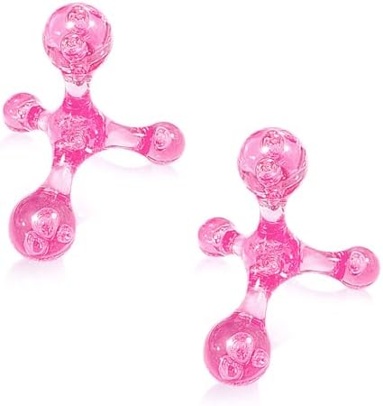 Trigger Point Massage Tools, 2 PCS 4 Point Manual Massager (Pink) - Image 7