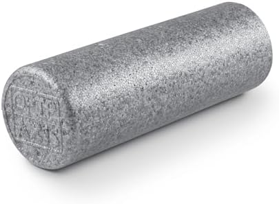 OPTP Silver AXIS Moderately Firm Foam Roller – Round, Silver, 18" x 6" by OPTP