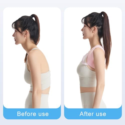 Back Brace Posture Corrector for Women - Kyphosis Relief, Spine Support Brace, Upper Back & Shoulder Alignment, Comfortable & Breathable, Easy to Use - Image 5