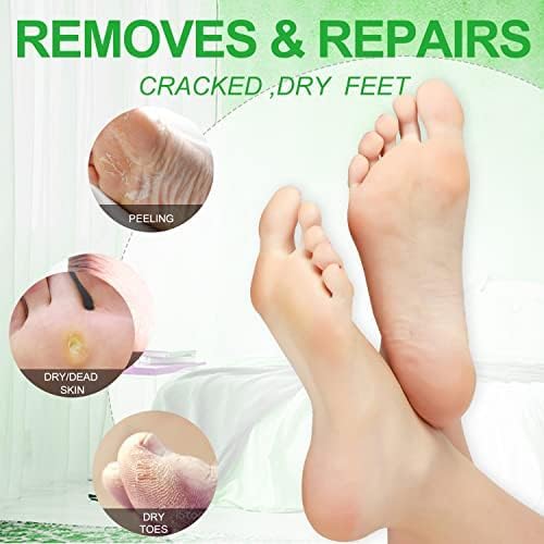 Pedicure Kit Foot Soak Set: Bubble Salt, Sugar Scrub, Massage Mask, Massage Lotion in a Box, 4 Step Foot Spa Kit for Dry Feet, Calluses and Tired Feet (1 Set Jasmine) - Image 5