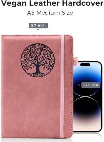 BIYUNRO Leather Journal, Writing Notebook for Women Men - Image 5