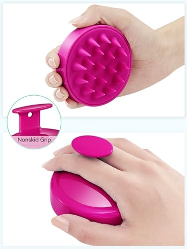 HEETA Scalp Massager Hair Growth Scrubber for Dandruff Removal Hair Care - Image 2