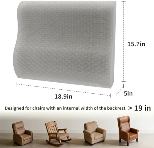 Lumbar Support Pillow for Recliner - Backrest for relieving lower back pain - Image 2