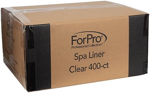ForPro Professional Collection Spa Liners, Fit All Pedicure Spas, Disposable Liners, Clear, 400-Count - Image 7
