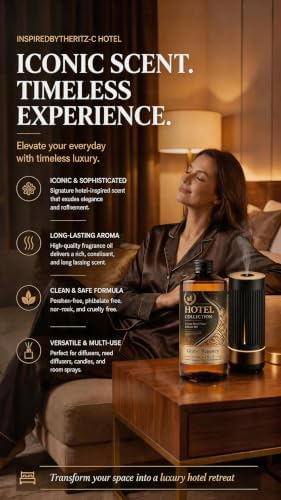 Hotel Diffuser Oil Ritz-C Hotel - Inspired Scent - Large 200 ml - Image 4