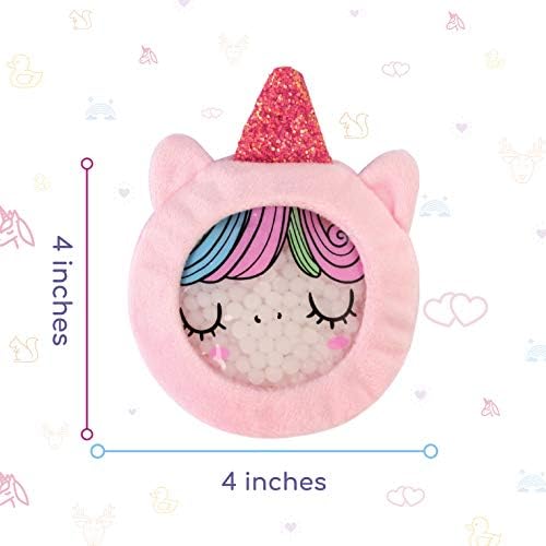 Leonns Kids Ice Packs for Boo Boos | Reusable Gel, Unicorn Cover, 4-Pack - Image 2
