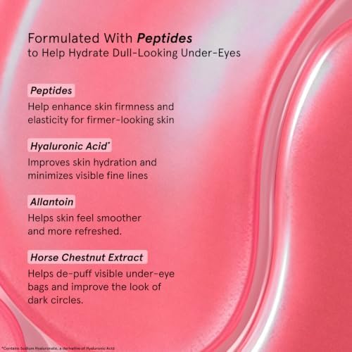 grace & stella Award Winning Under Eye Mask - Reduce Dark Circles, Puffy Eyes, Undereye Bags, Wrinkles - Gel Under Eye Patches - Birthday Gifts for Mom - Vegan Cruelty-Free (48 Pairs, Pink) - Image 4