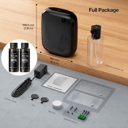 Airversa ANW Smart Waterless Diffuser Starter Kit for Room, Black - Image 6