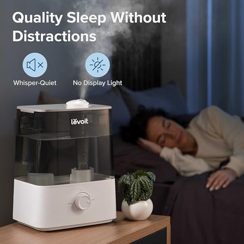 Levoit Classic300 Ultrasonic Top Fill Humidifier, Extra Large 6L Tank, 60H - Image 6